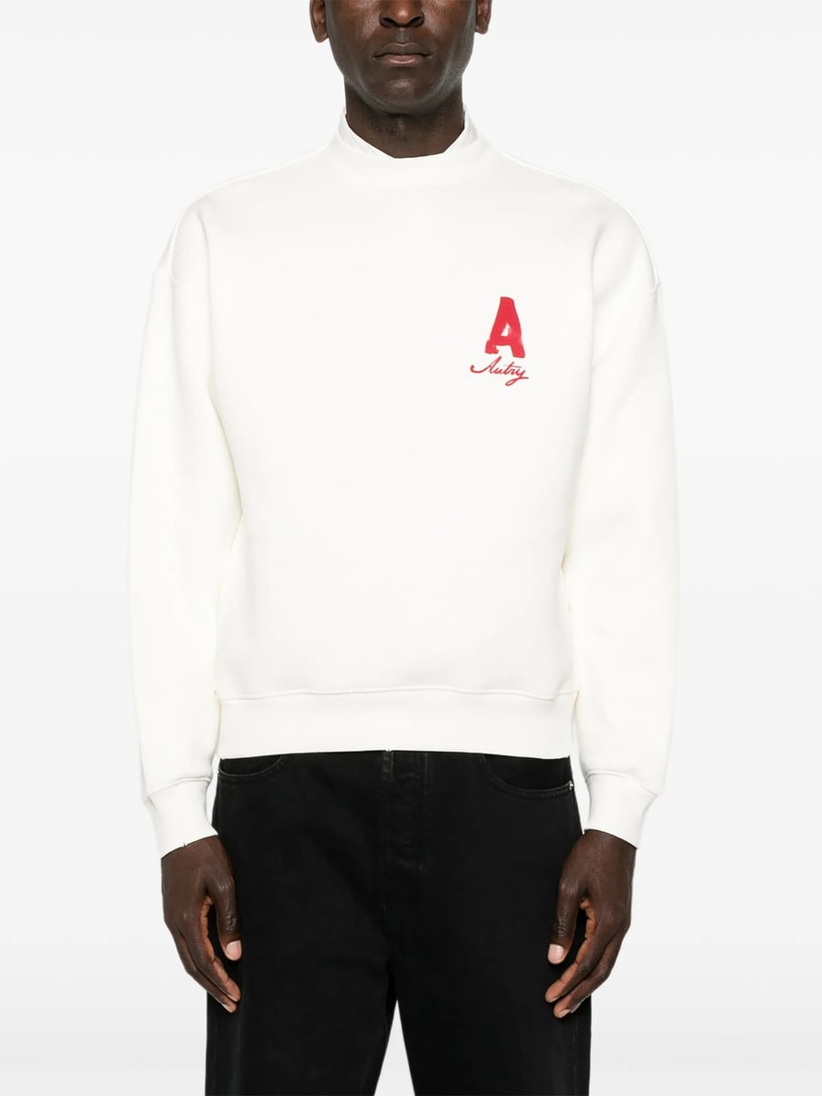 Autry Autry Heritage Sweatshirt With Washed Effect, view 5