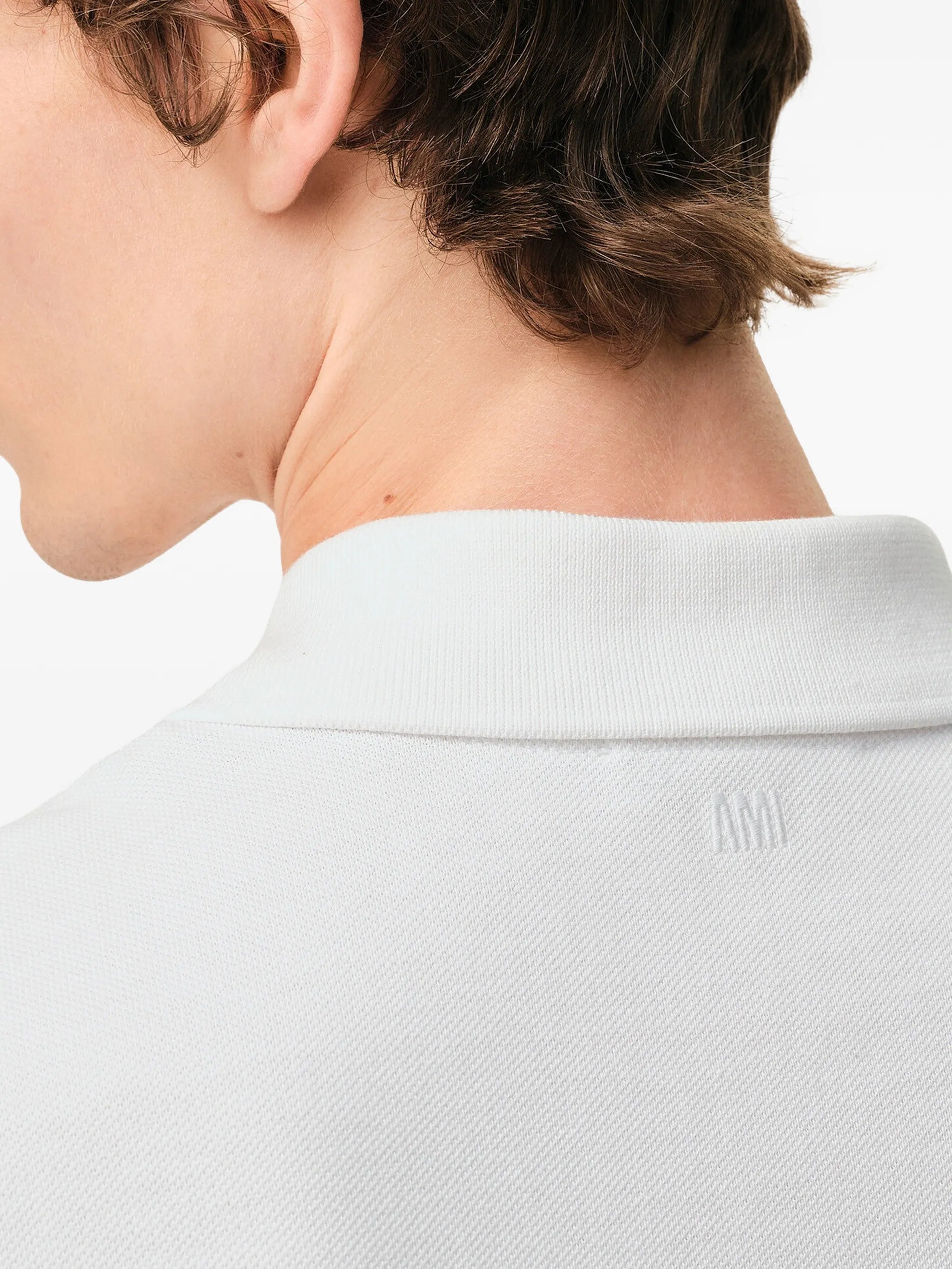 AMI Paris Ami Paris Ami De Coeur Polo Shirt, view 2