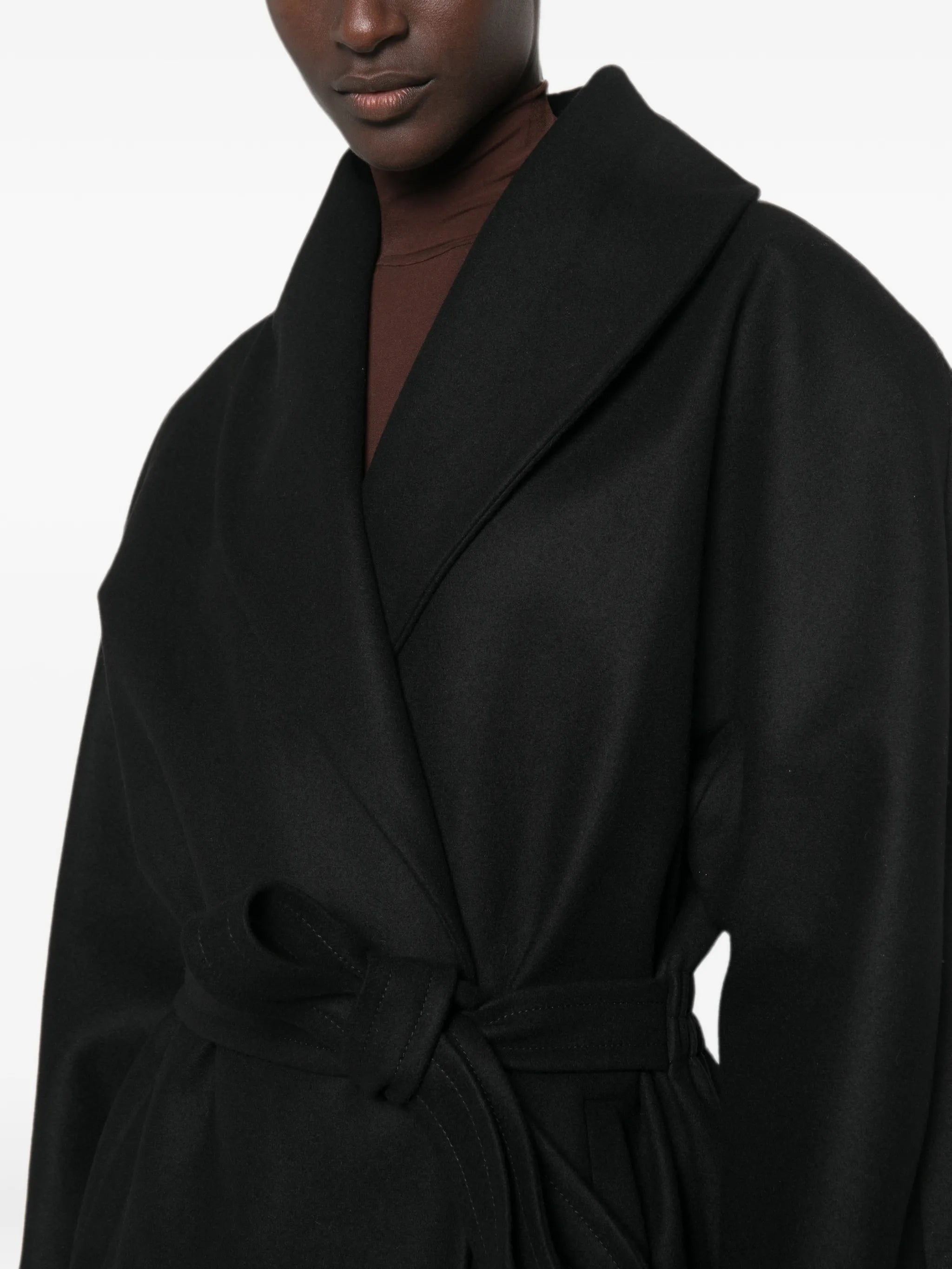 The Andamane The Andamane Niki Long-sleeve Belted Jacket, view 2
