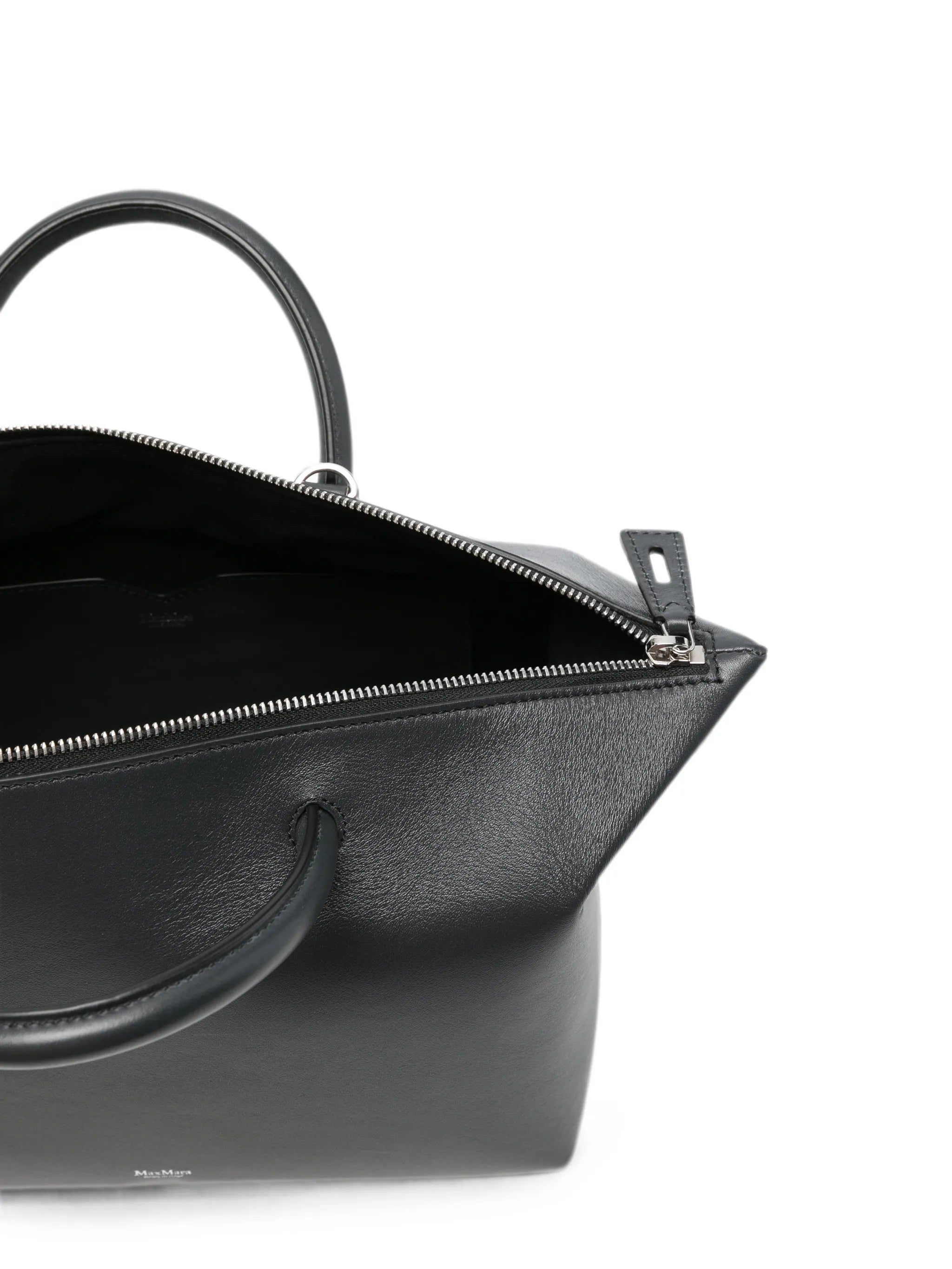 Max Mara Max Mara Holdallm Leather Tote Bag, view 2