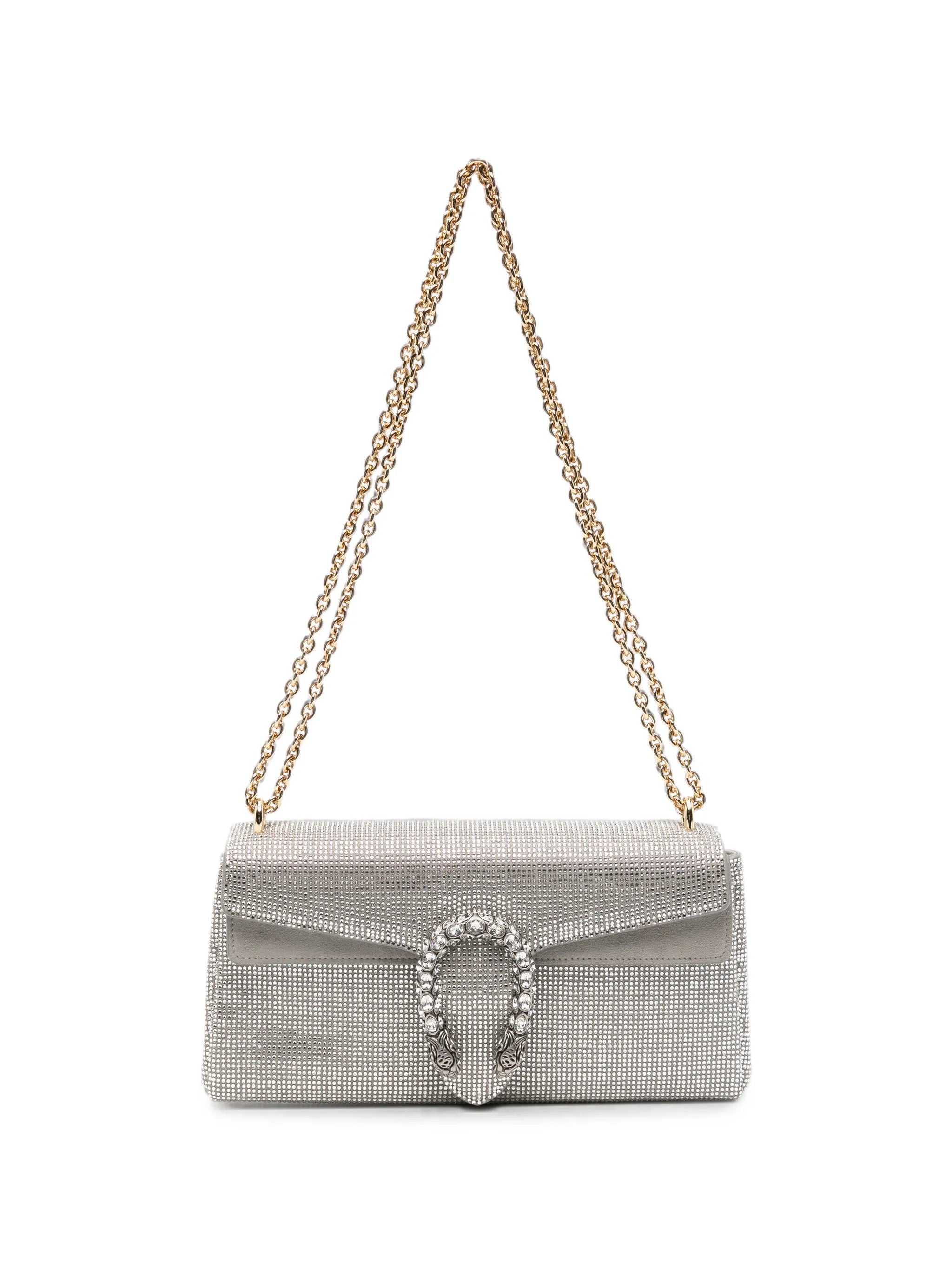 Gucci Gucci Dionysus Crystal-embellished Shoulder Bag