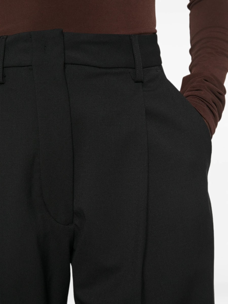 Thelatest Thelatest E-Billie Pleated Tailored Trousers, view 3
