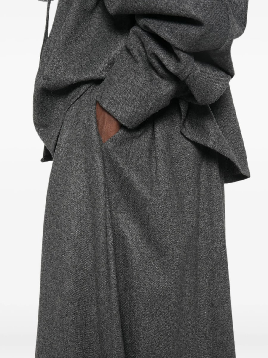 Thelatest Thelatest Pleated Balloon-hem Pants, view 4