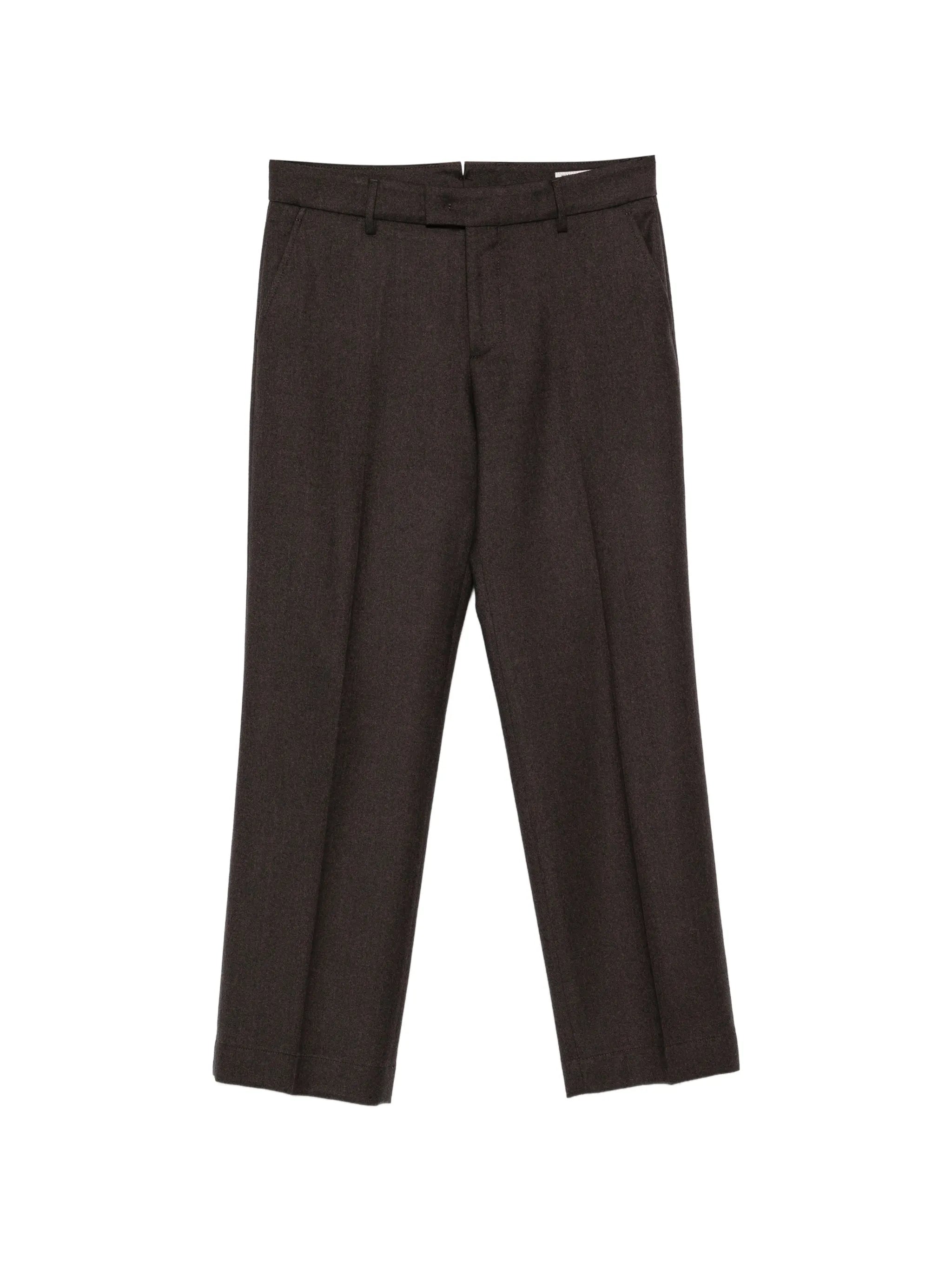 Berwich Berwich Pressed-crease Belt-loop Trousers