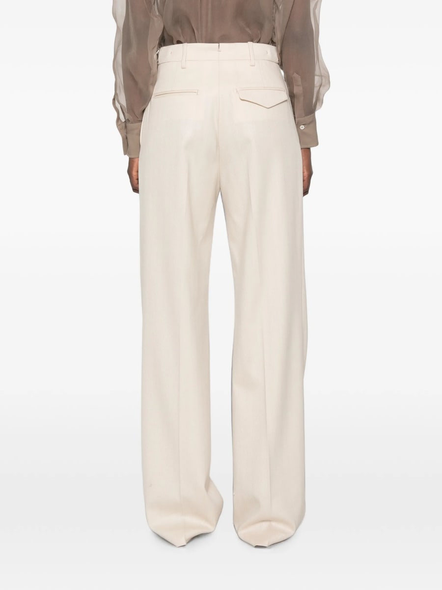 Berwich Berwich Herringbone Pleated Trousers, view 2