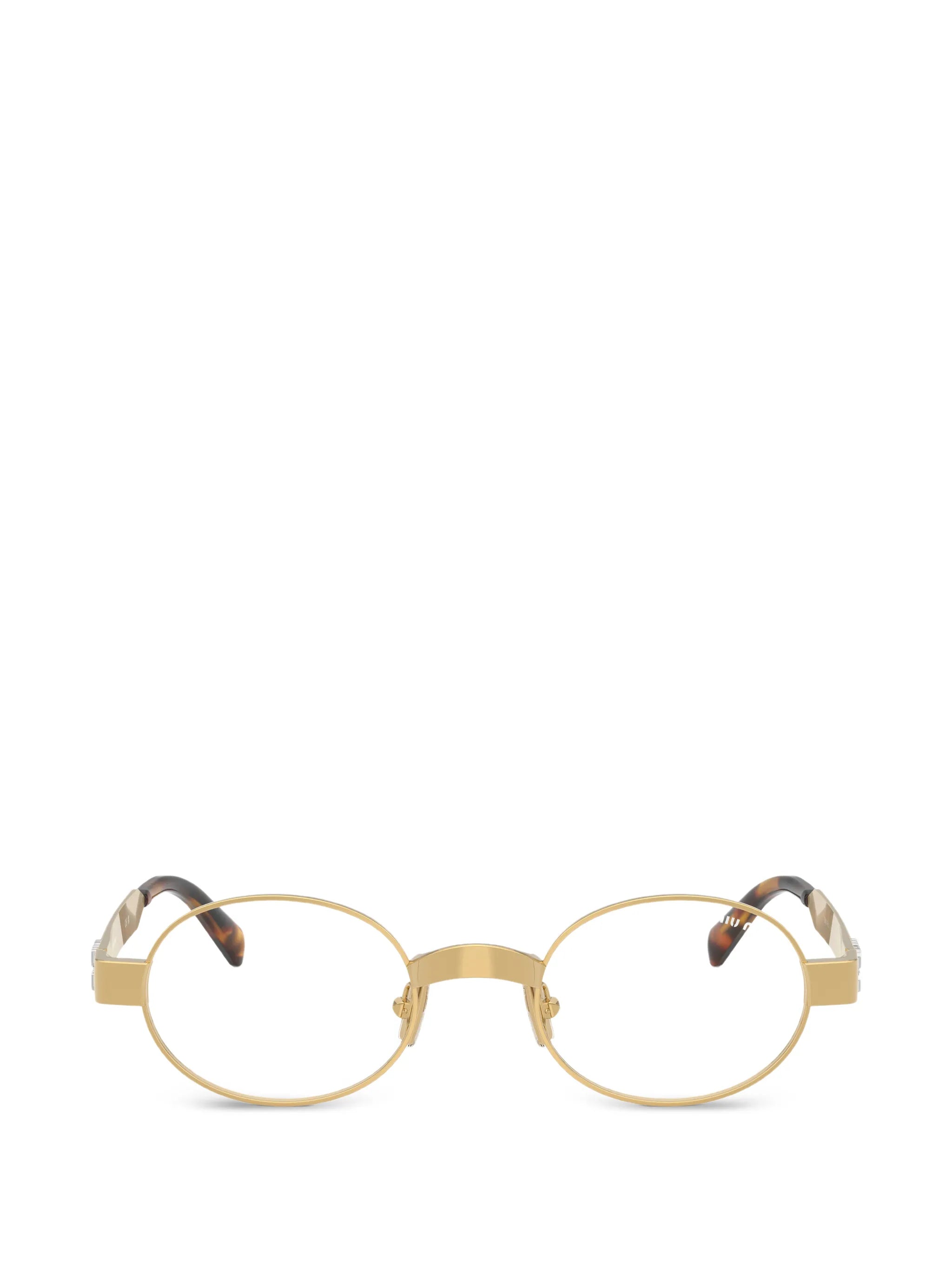 Miu Miu Miu Miu Oval-frame Glasses