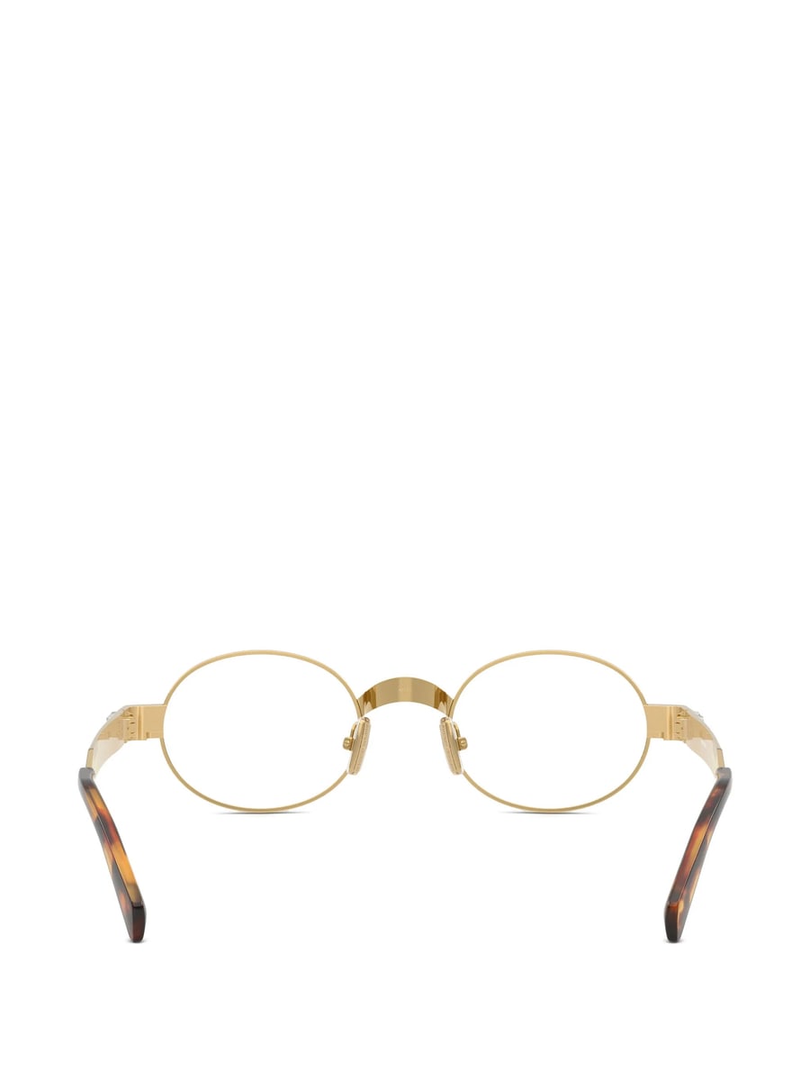 Miu Miu Miu Miu Oval-frame Glasses, view 3