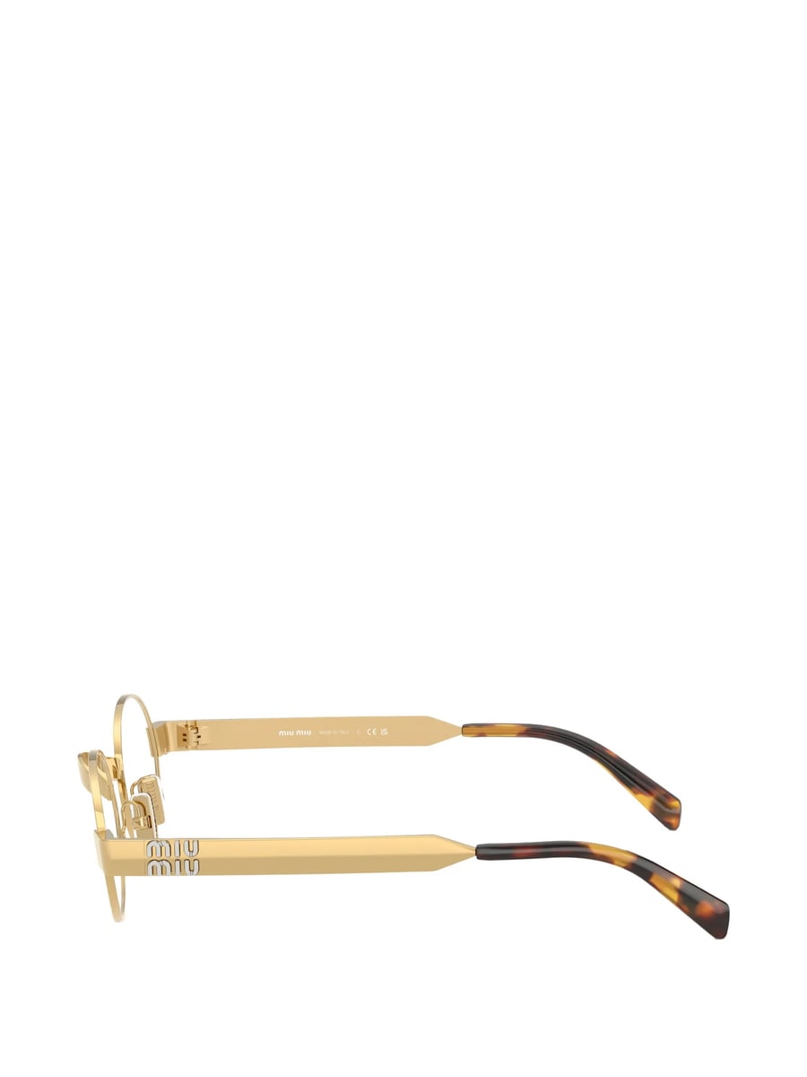 Miu Miu Miu Miu Oval-frame Glasses, view 5
