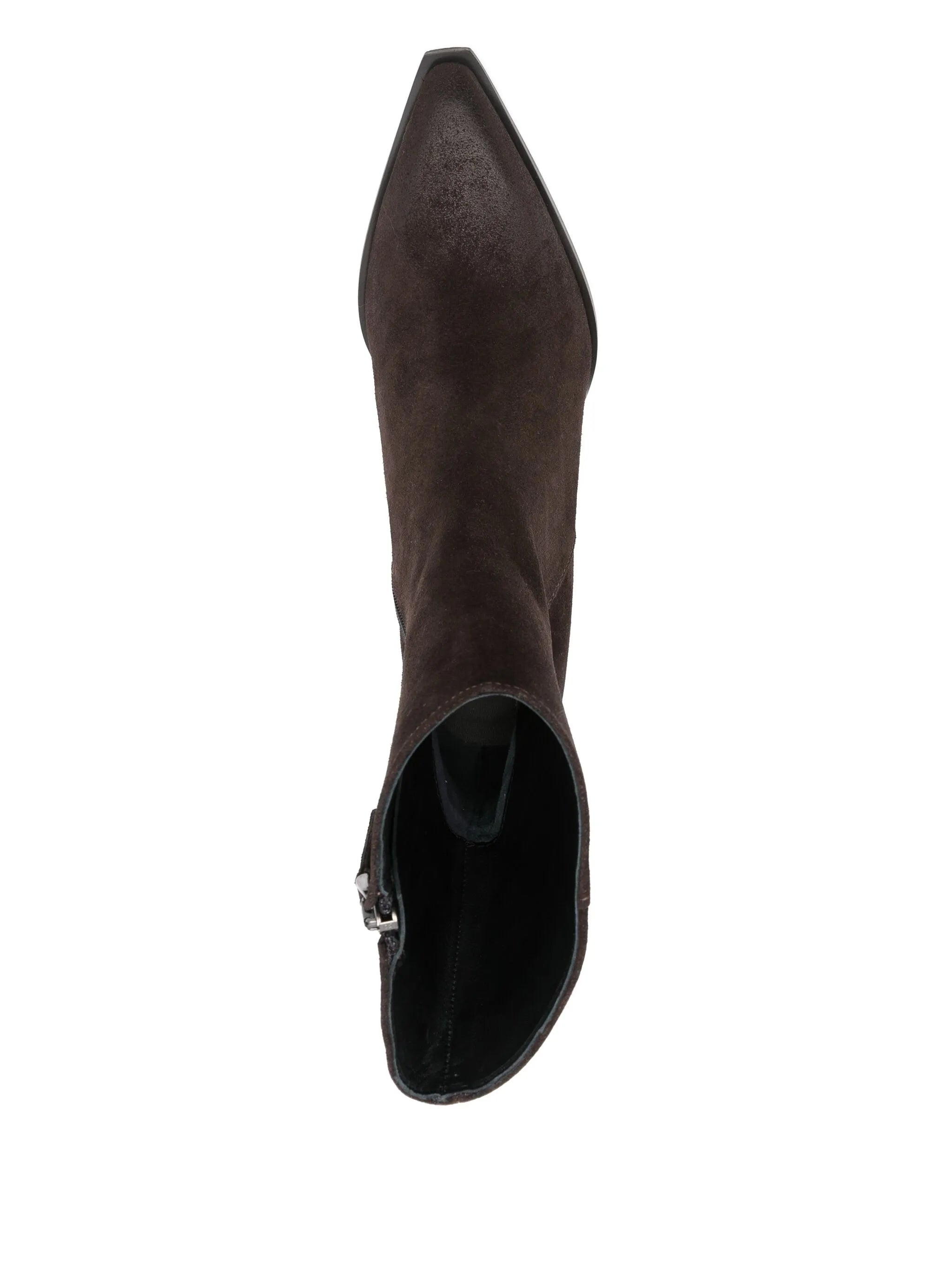 Poeve Poeve 50mm Pointed-toe Block-heel Boots, view 2