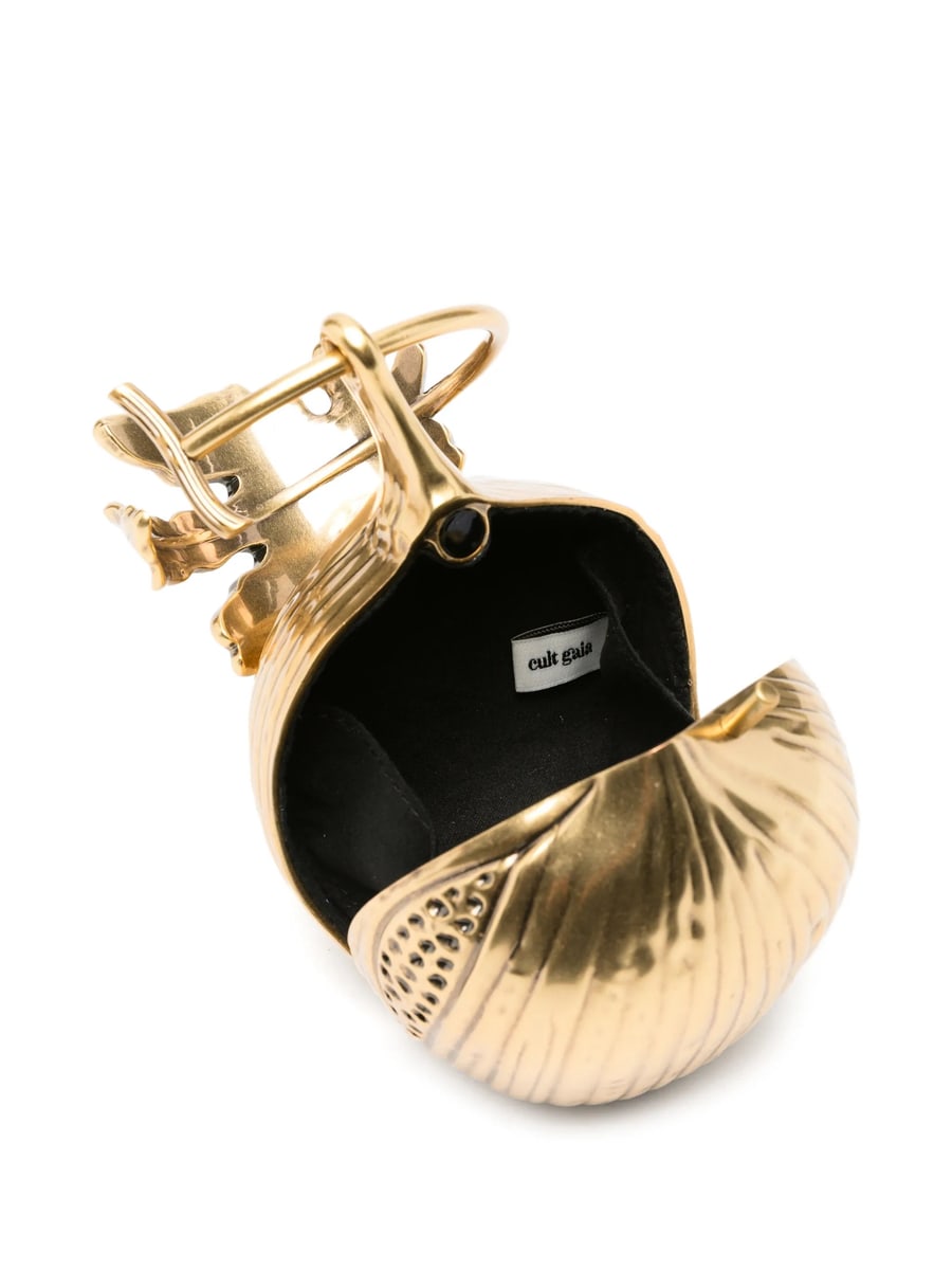 Cult Gaia Cult Gaia Leaf-handle Pomegranate Mini Bag, view 4