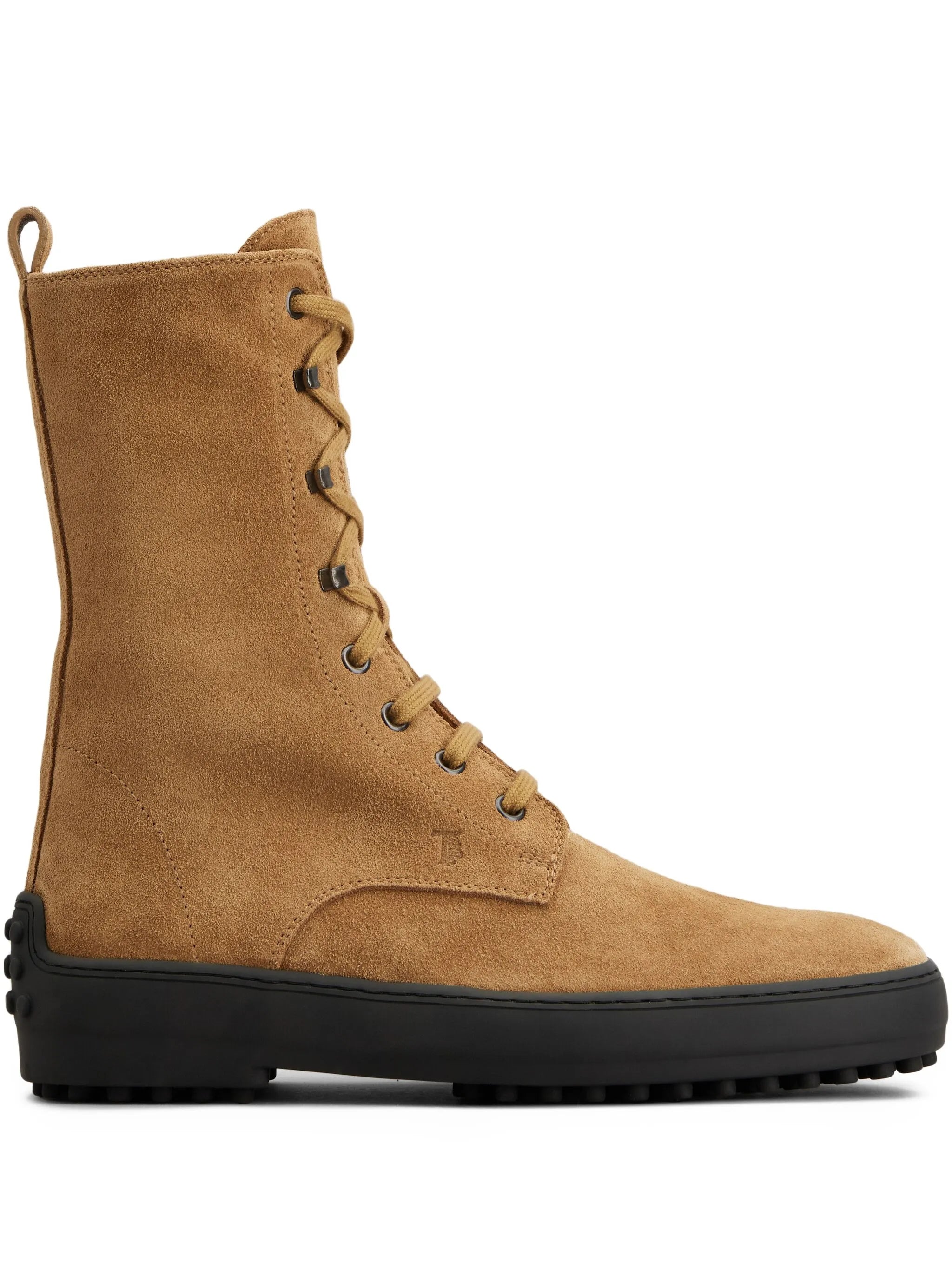 Tod's Tod's Suede Combat Boots