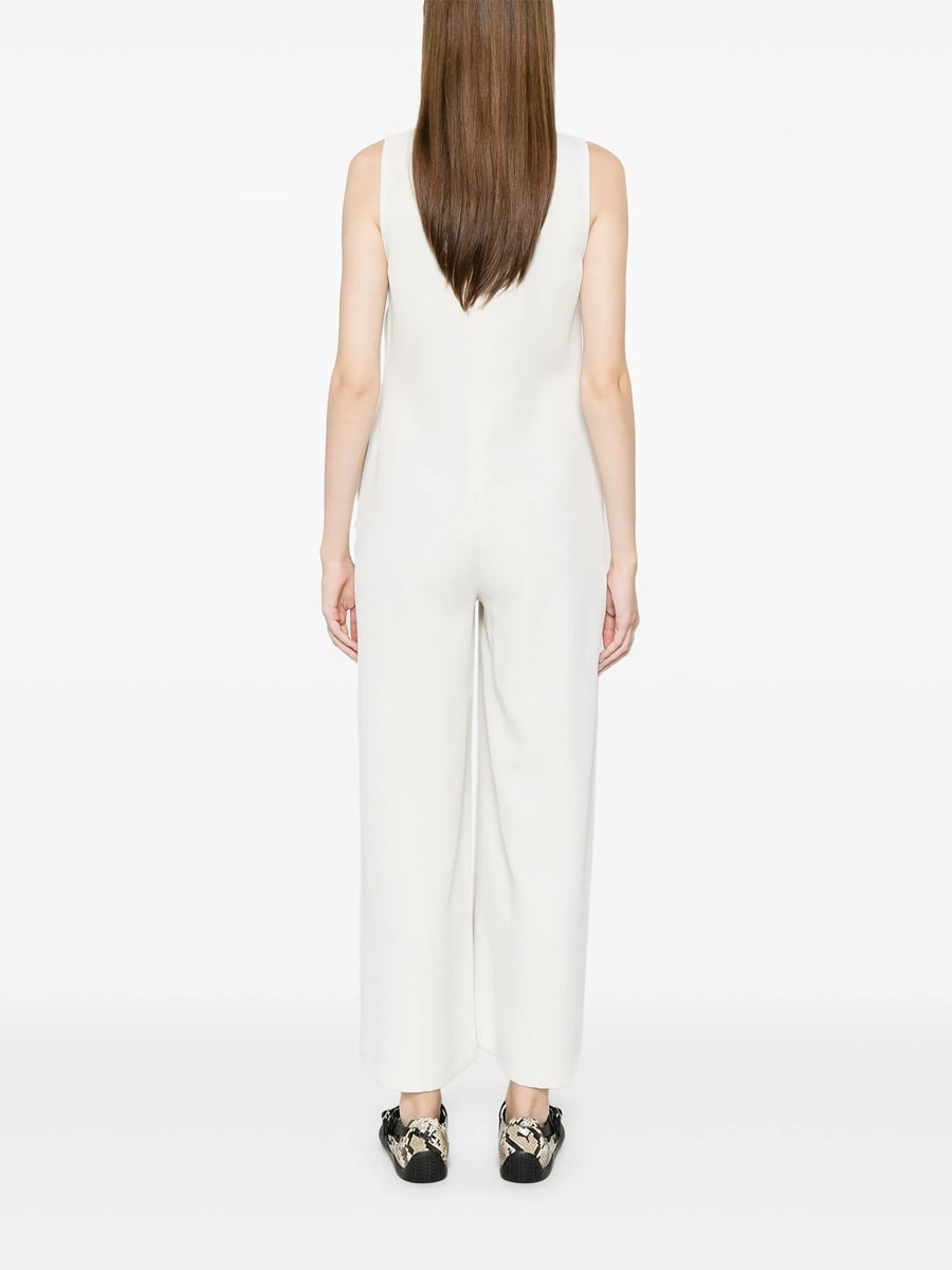 Calvin Klein Calvin Klein V-neck Sleeveless Jumpsuit, view 5