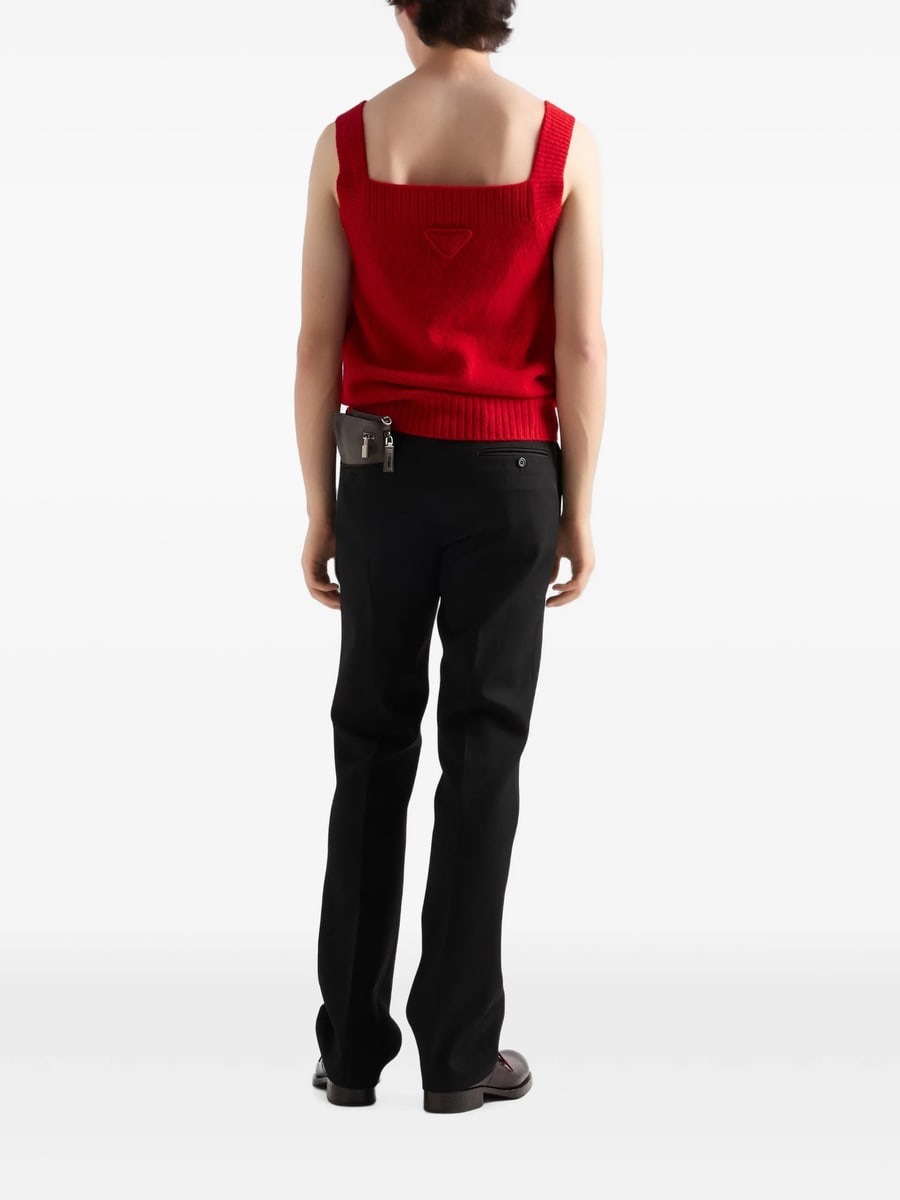 Prada Prada Shetland Wool Tank Top, view 5