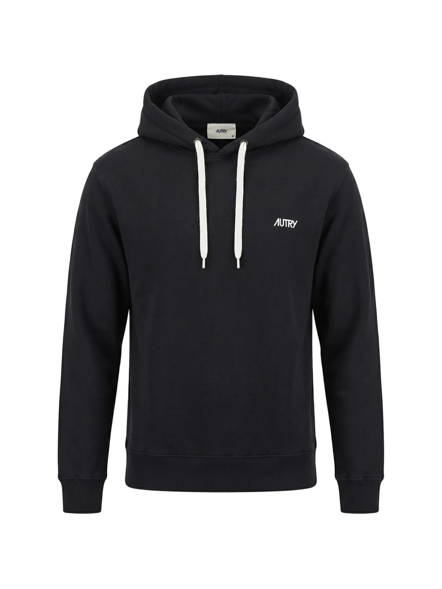 Autry Autry Logo-print Drawstring Hoodie