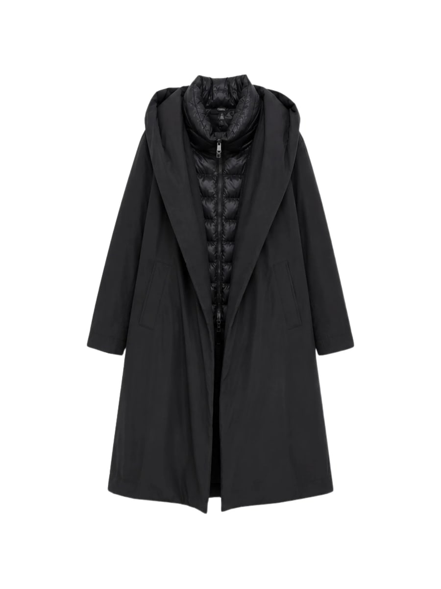 Herno Herno Layered Hooded Coat