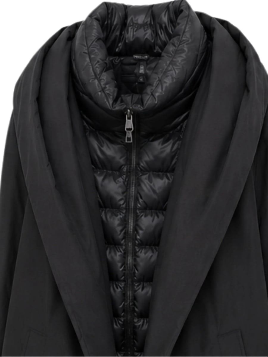 Herno Herno Layered Hooded Coat, view 2