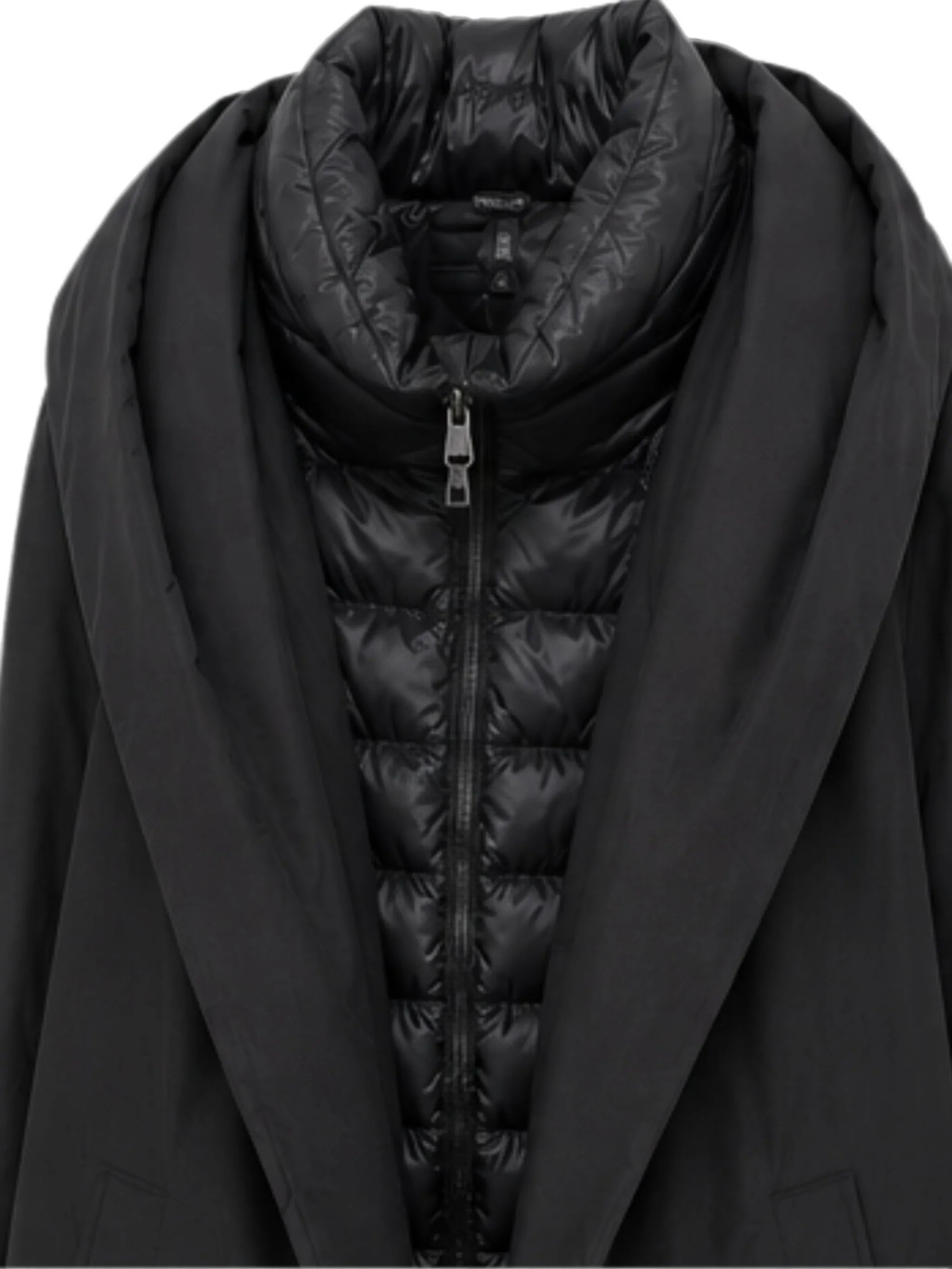 Herno Herno Layered Hooded Coat, view 2
