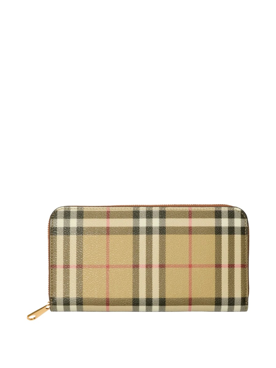 Burberry Burberry Check Zip Wallet