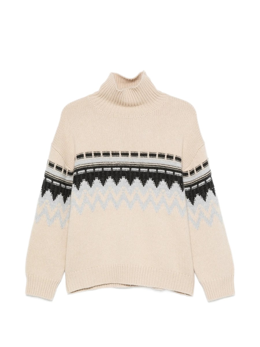 Allude Allude High-neck Cashmere Sweater