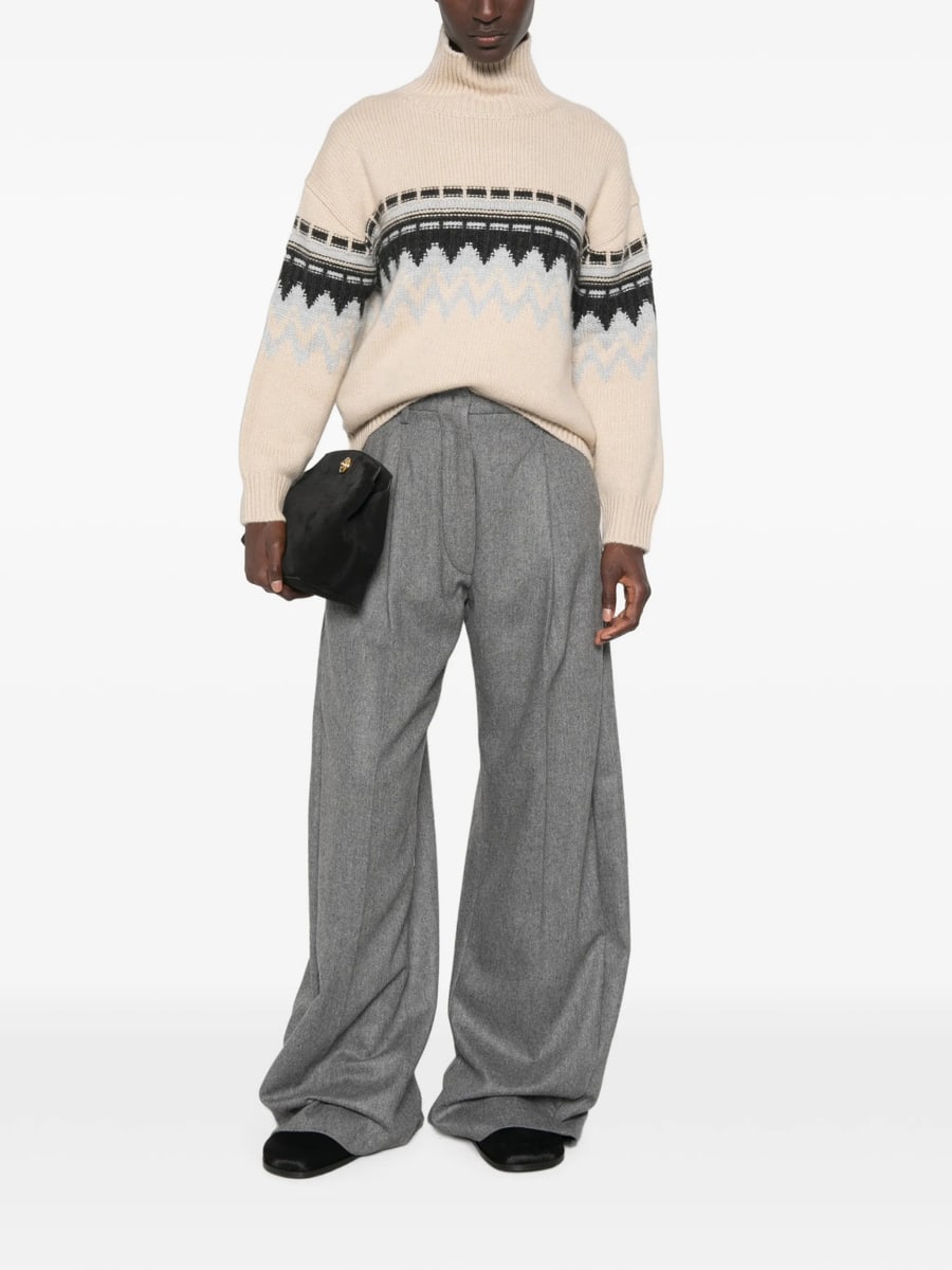 Allude Allude High-neck Cashmere Sweater, view 4