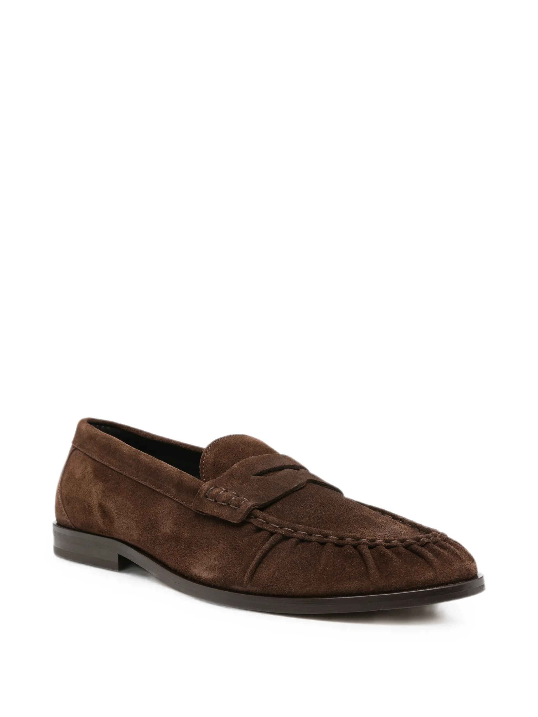 Vinny's Vinny's Suede Penny Loafers, view 2