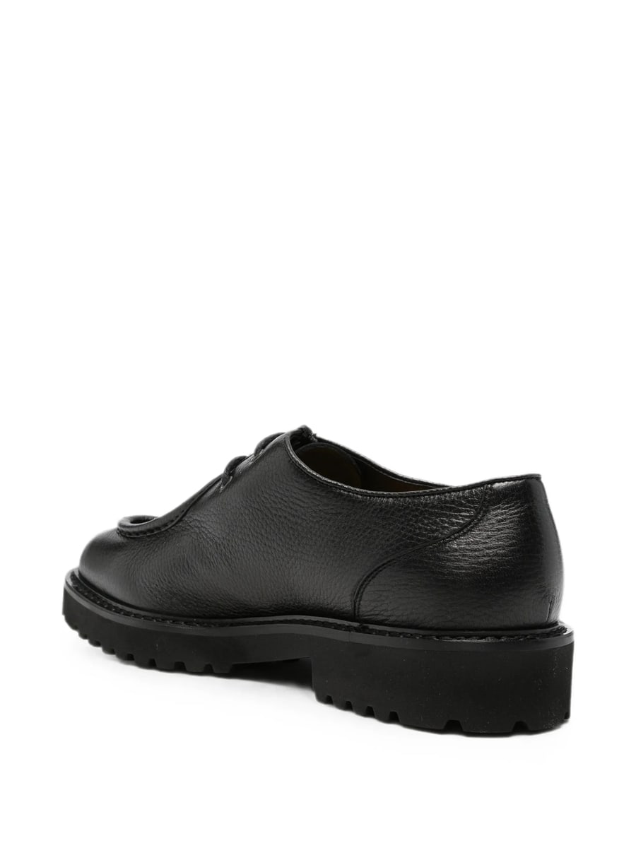 Doucal's Doucal's Grained Leather Derby Shoes, view 2