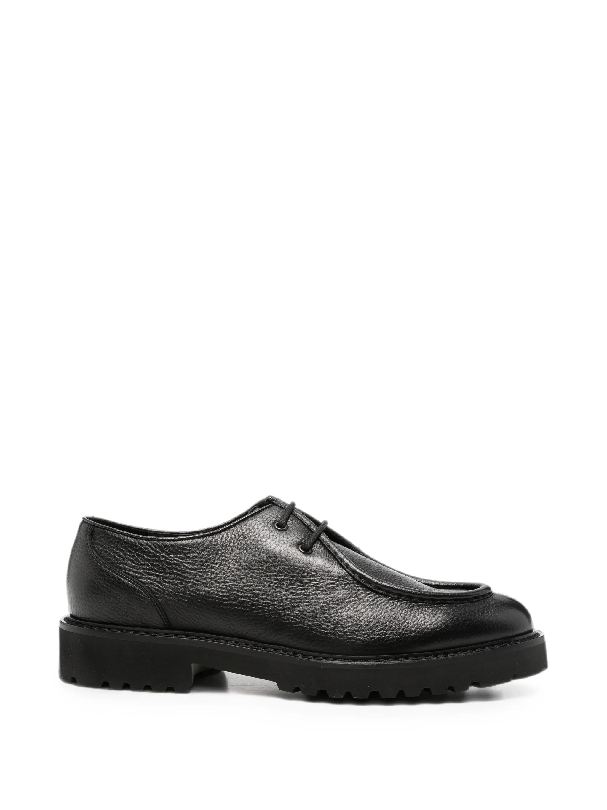 Doucal's Doucal's Grained Leather Derby Shoes