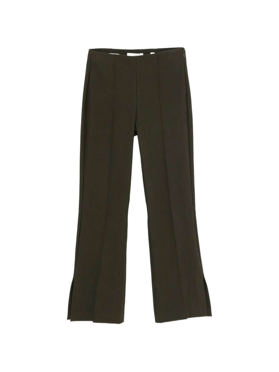Vince Vince Seam-detail Side-slit Trousers