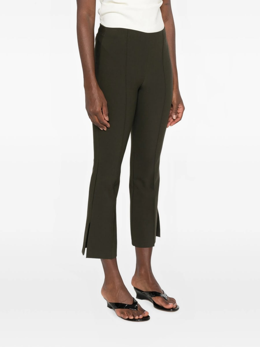Vince Vince Seam-detail Side-slit Trousers, view 2
