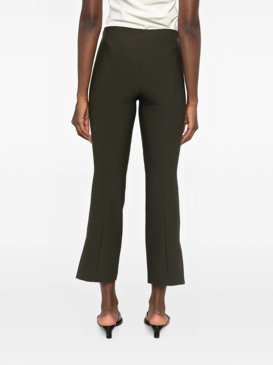 Vince Vince Seam-detail Side-slit Trousers, view 3