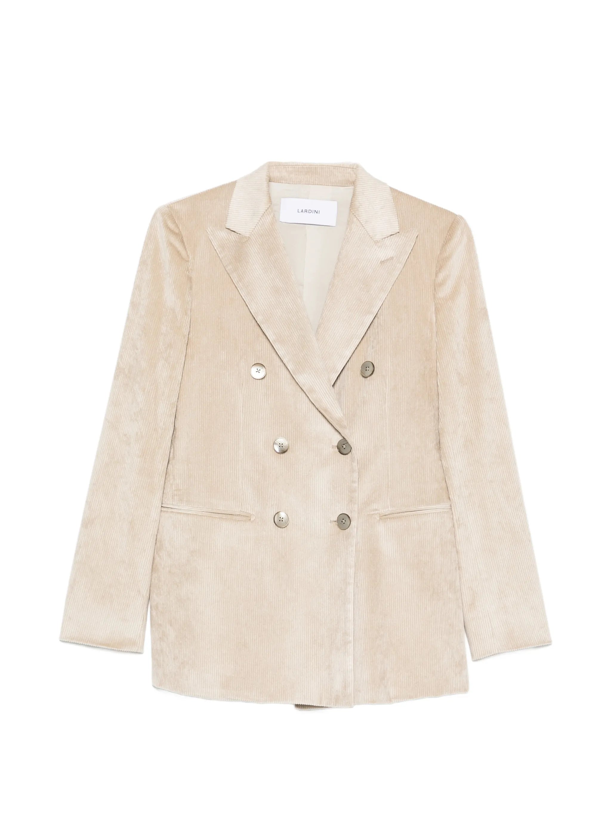 Lardini Lardini Double-breasted Corduroy Blazer
