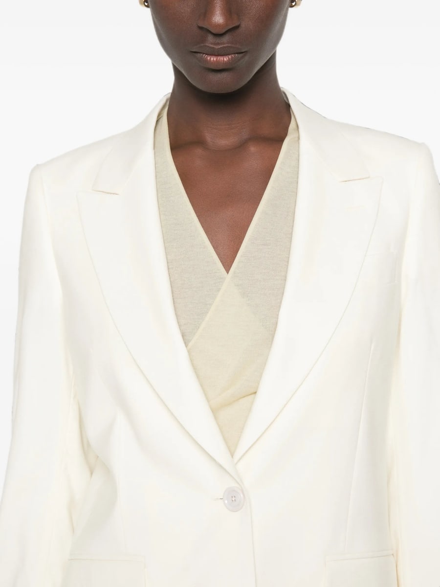 Lardini Lardini Single-breasted Peak-lapel Blazer, view 4