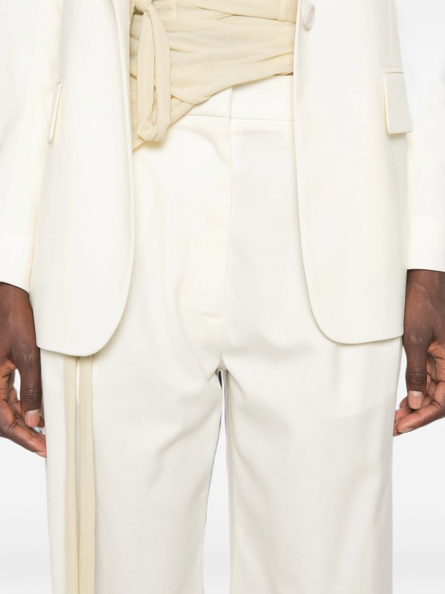 Lardini Lardini Pleat-detail Wide-leg Trousers, view 2