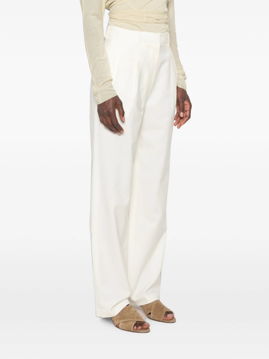 Lardini Lardini Pleat-detail Wide-leg Trousers, view 3