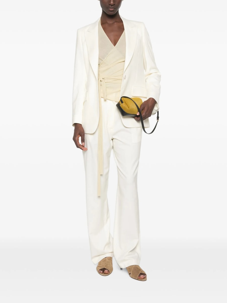 Lardini Lardini Pleat-detail Wide-leg Trousers, view 4