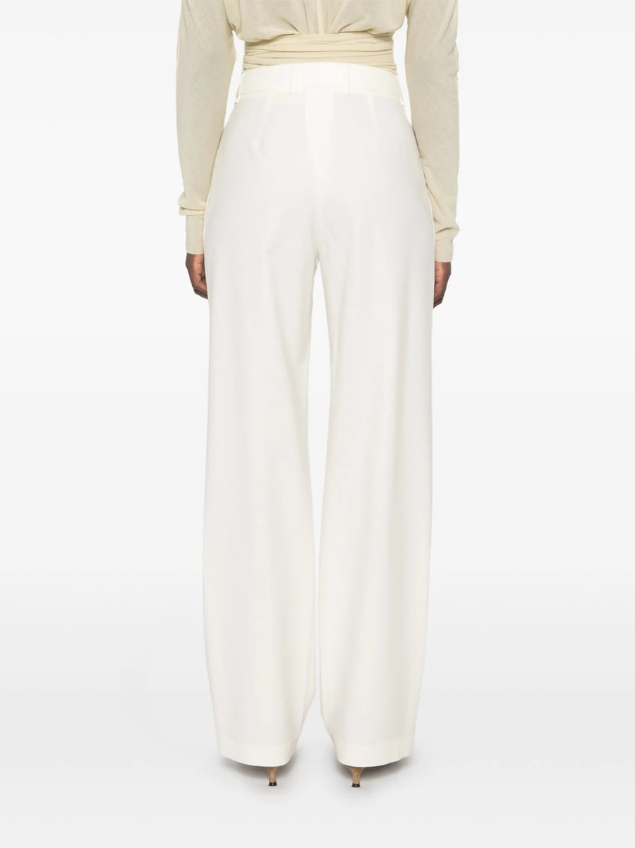 Lardini Lardini Pleat-detail Wide-leg Trousers, view 5