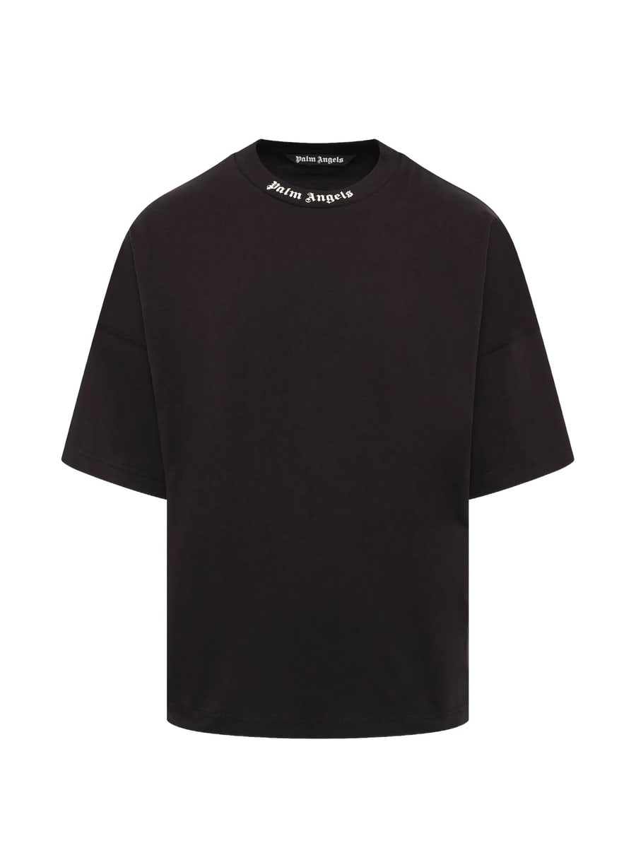 Palm Angels Palm Angels Logo-print Cotton T-shirt