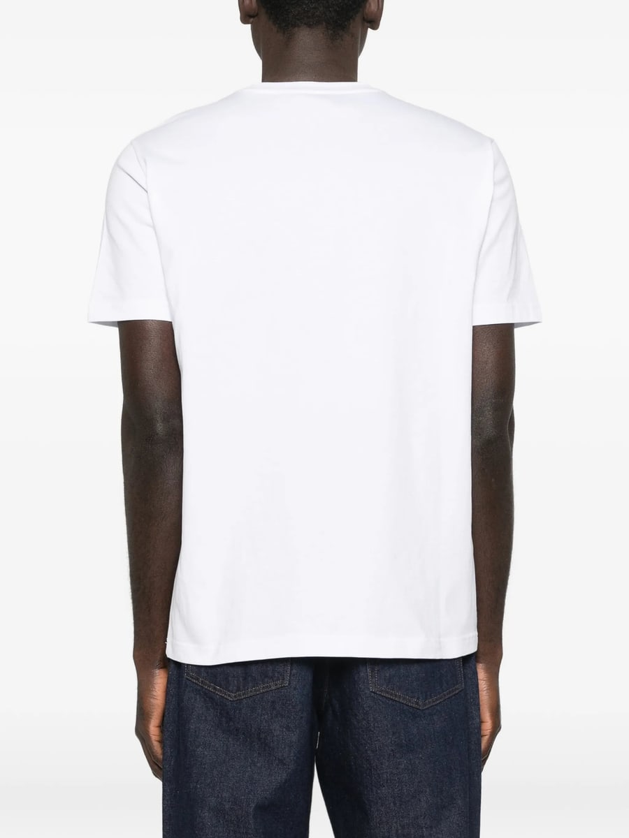 Iceberg Iceberg Logo-embroidered Cotton T-shirt, view 3