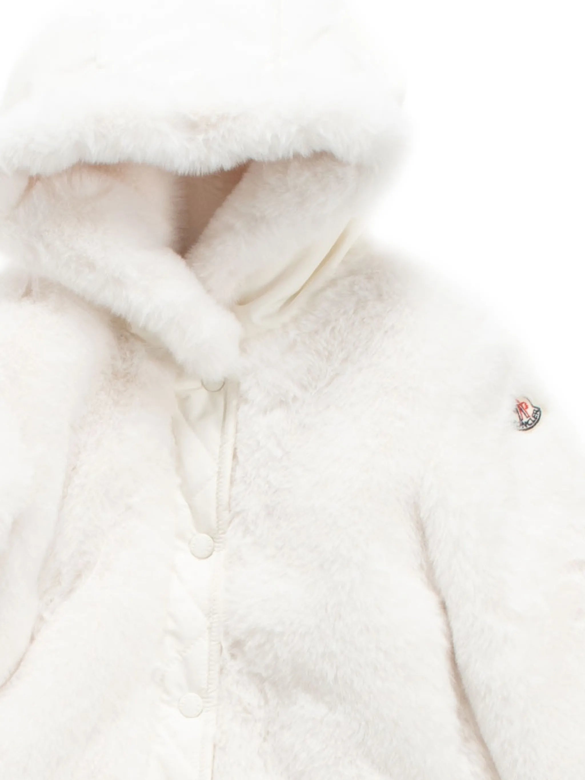 Moncler Moncler Viona Hooded Faux-fur Jacket, view 2