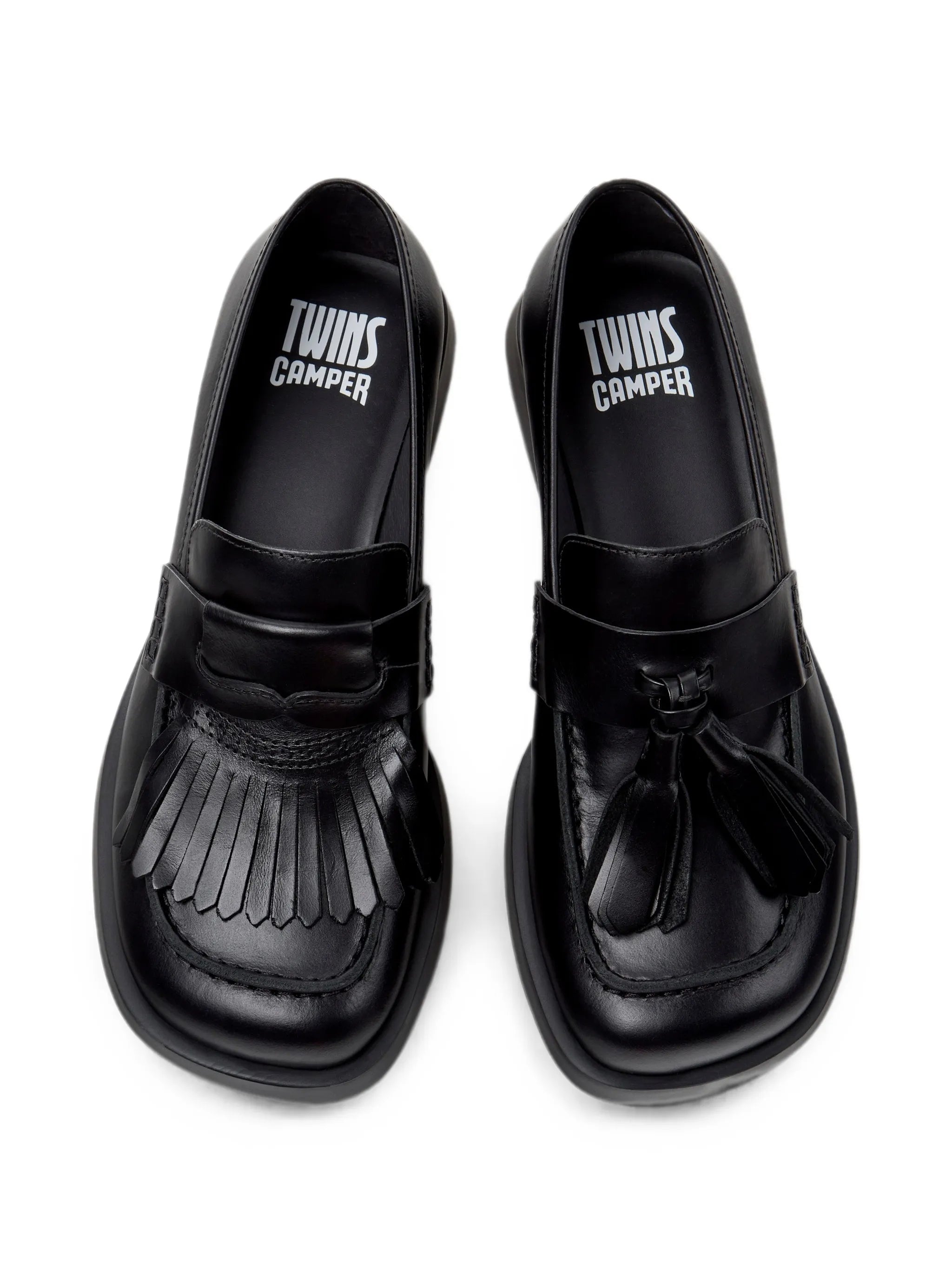 Camper Camper Twins Fringed-tassel Loafers, view 2
