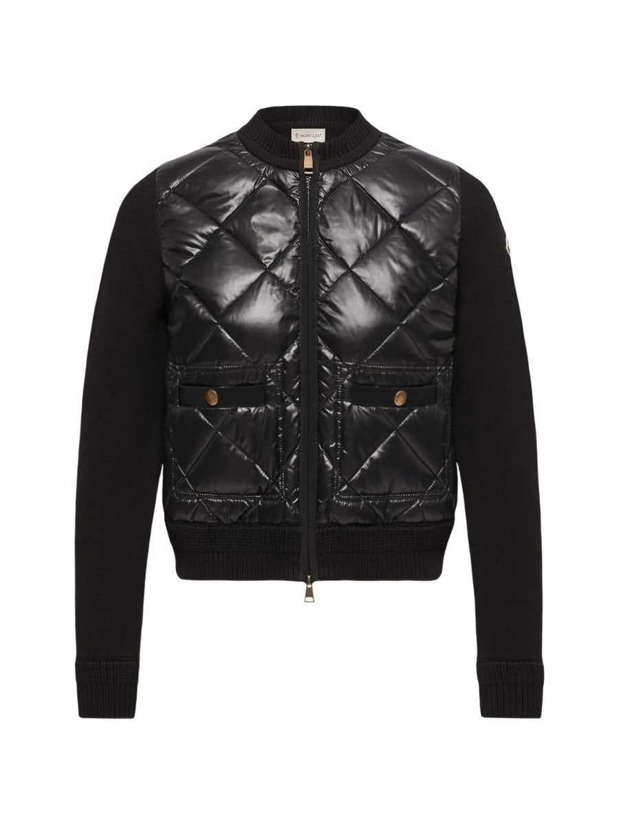 Moncler Moncler Quilted Panelled Jacket