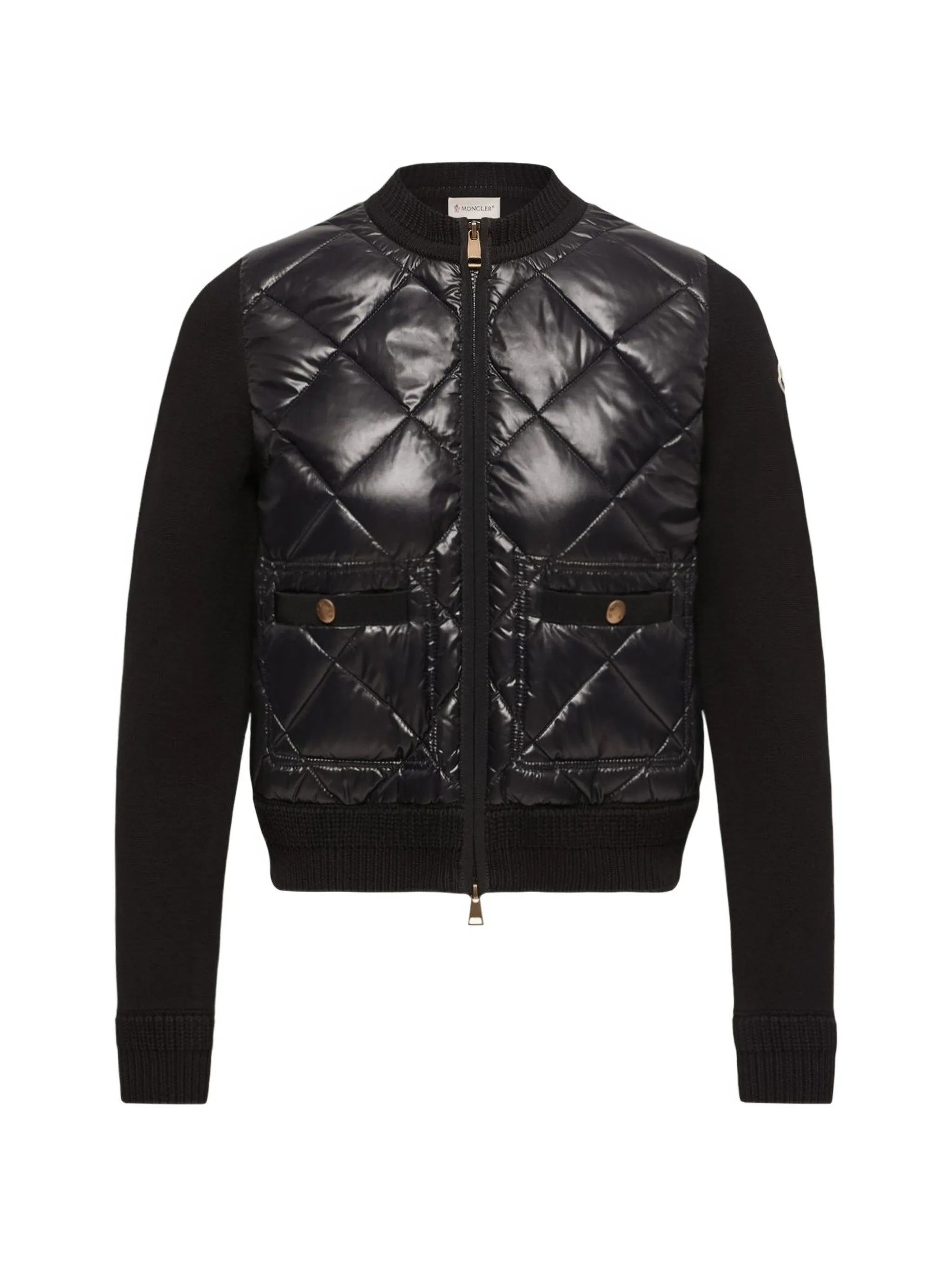 Moncler Moncler Quilted Panelled Jacket