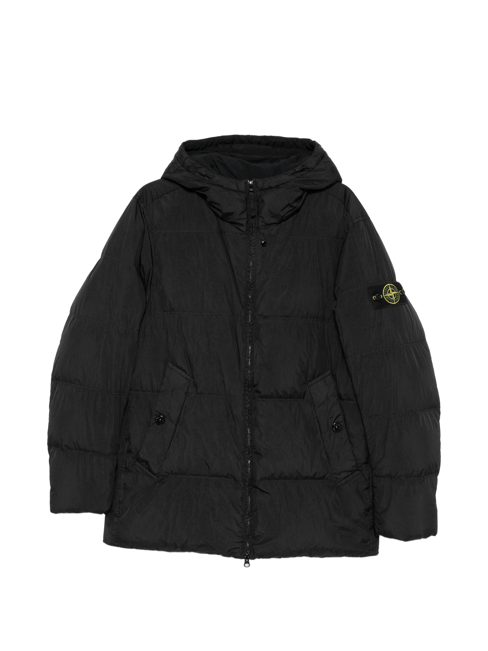 Stone Island Stone Island Logo-patch Zip-up Jacket