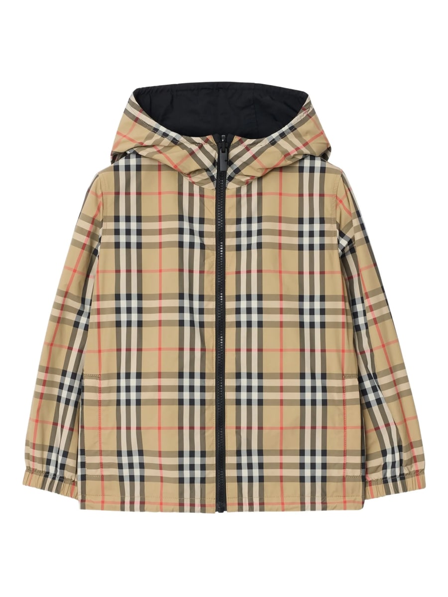 Burberry Burberry Reversible Check-pattern Hooded Jacket