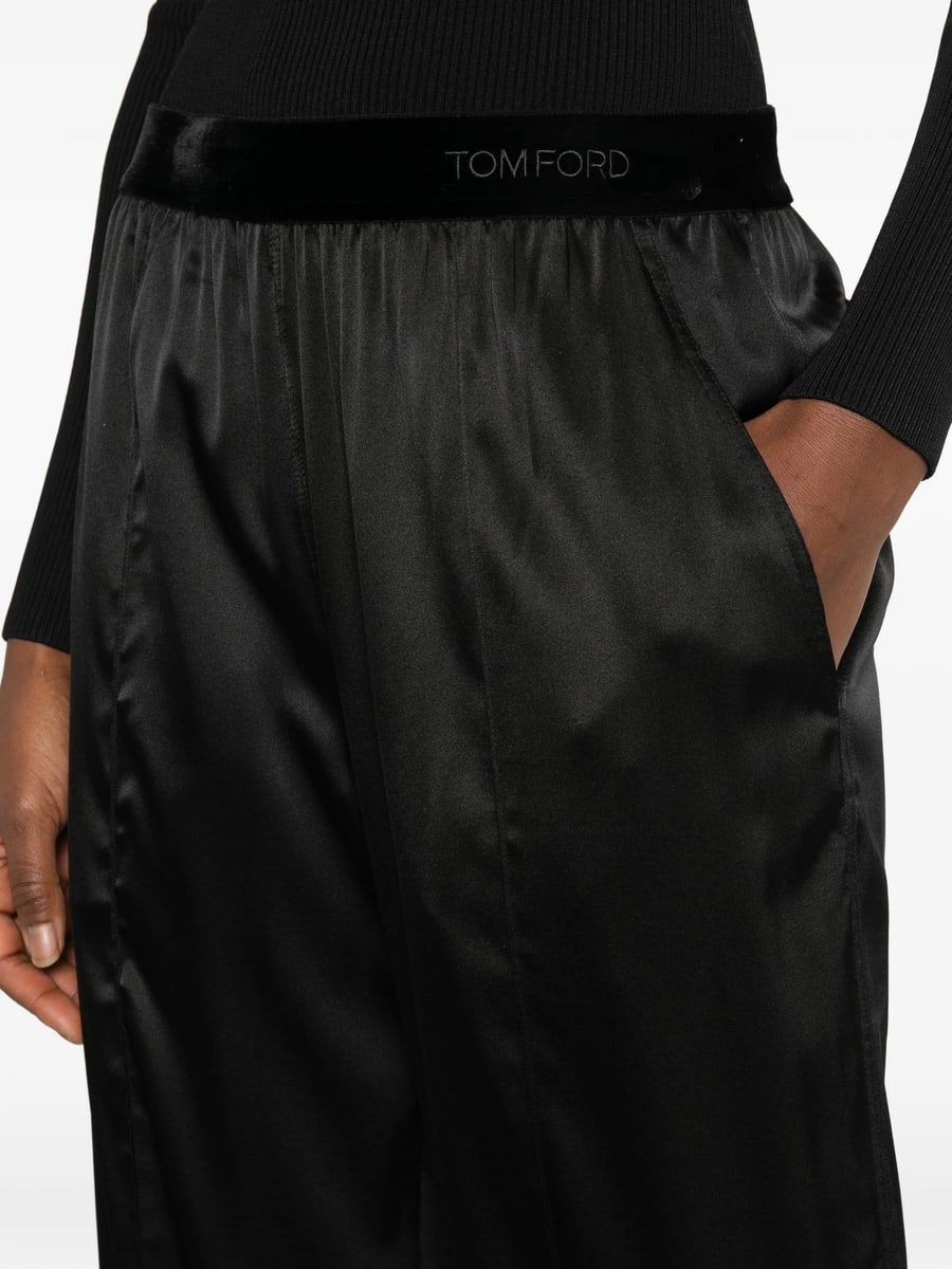 Tom Ford Tom Ford Satin Trousers, view 2