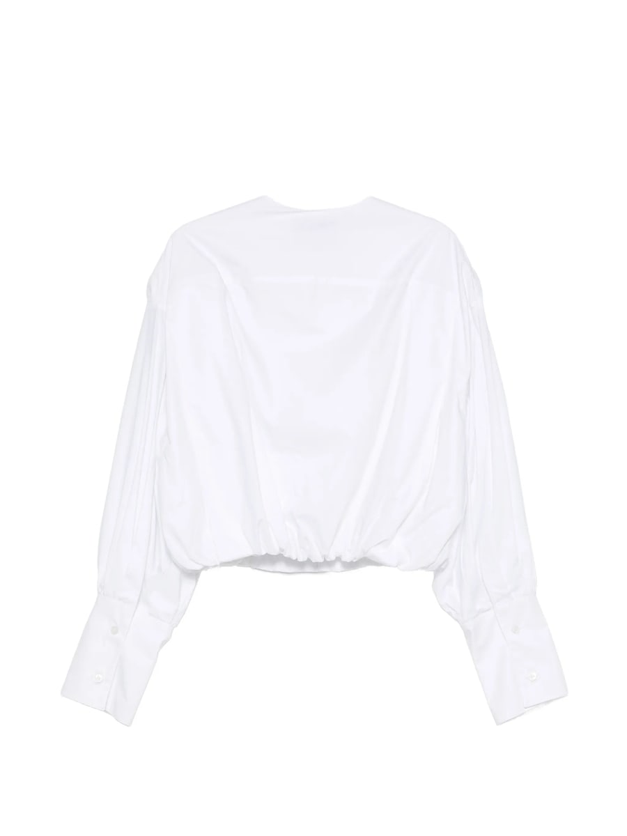 Thelatest Thelatest Diana Long-sleeve Blouse, view 2