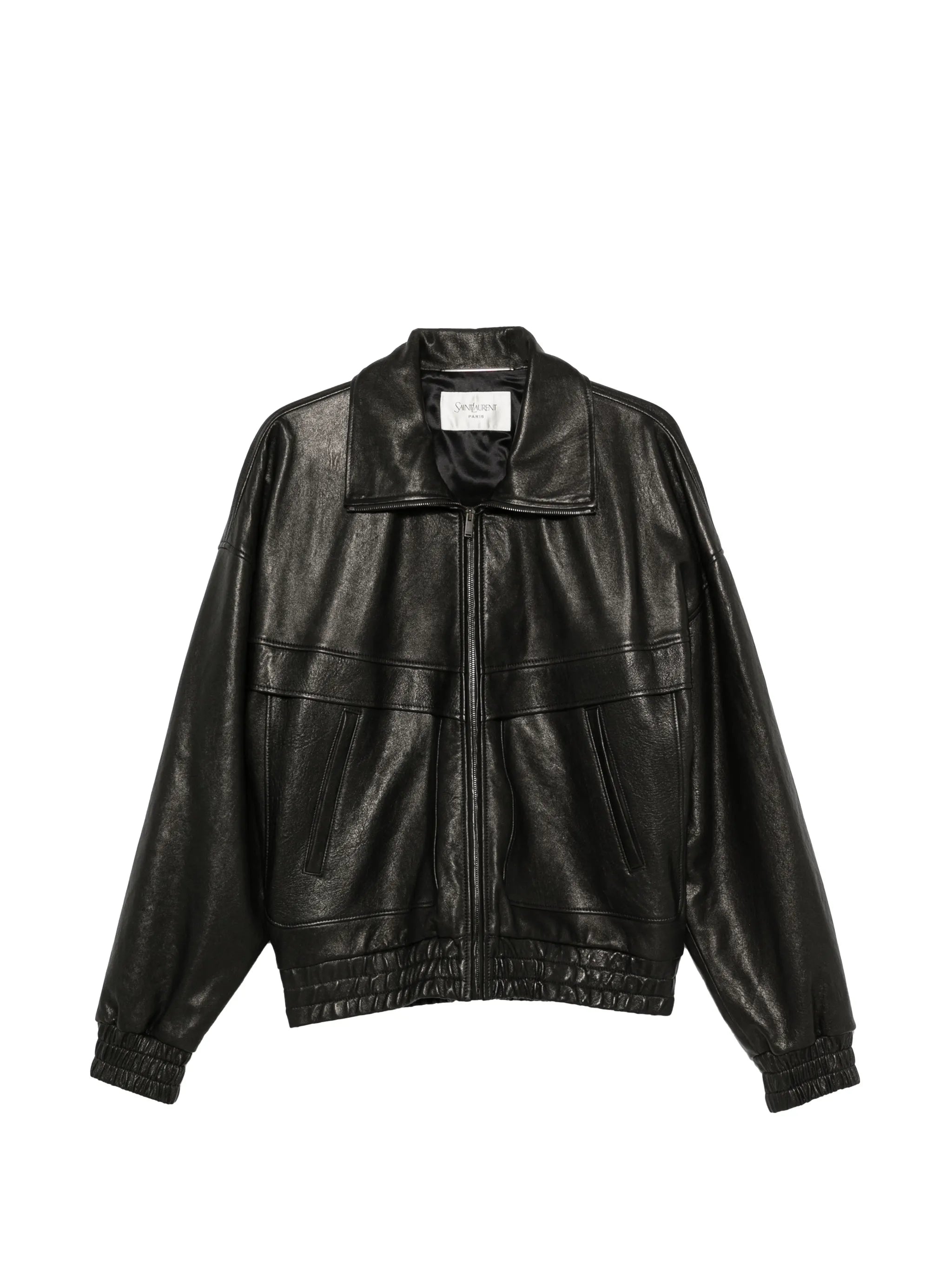 Saint Laurent Saint Laurent Jacket In Bubbled Lambskin