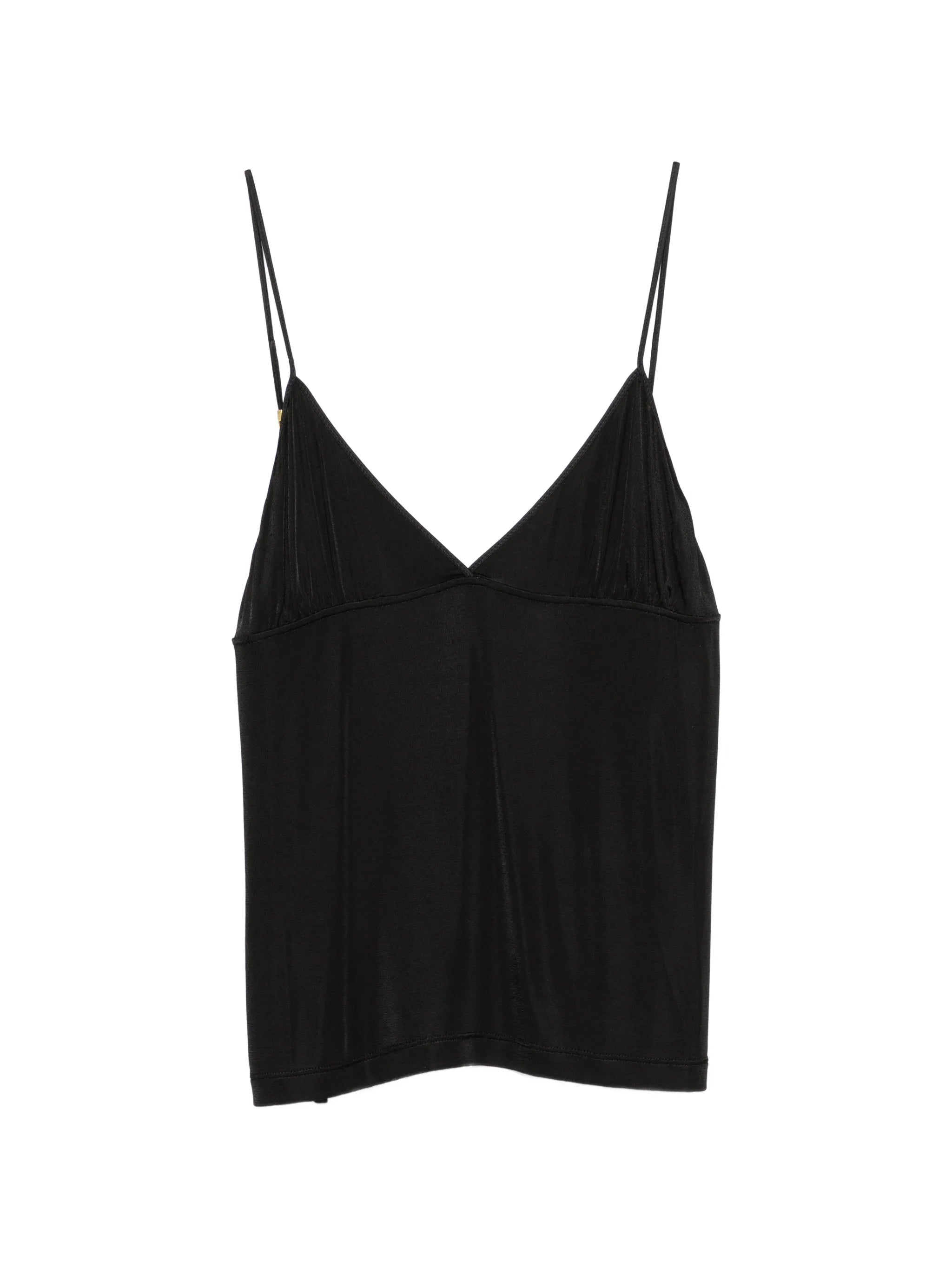 Saint Laurent Saint Laurent V-neck Chain-link Tank Top