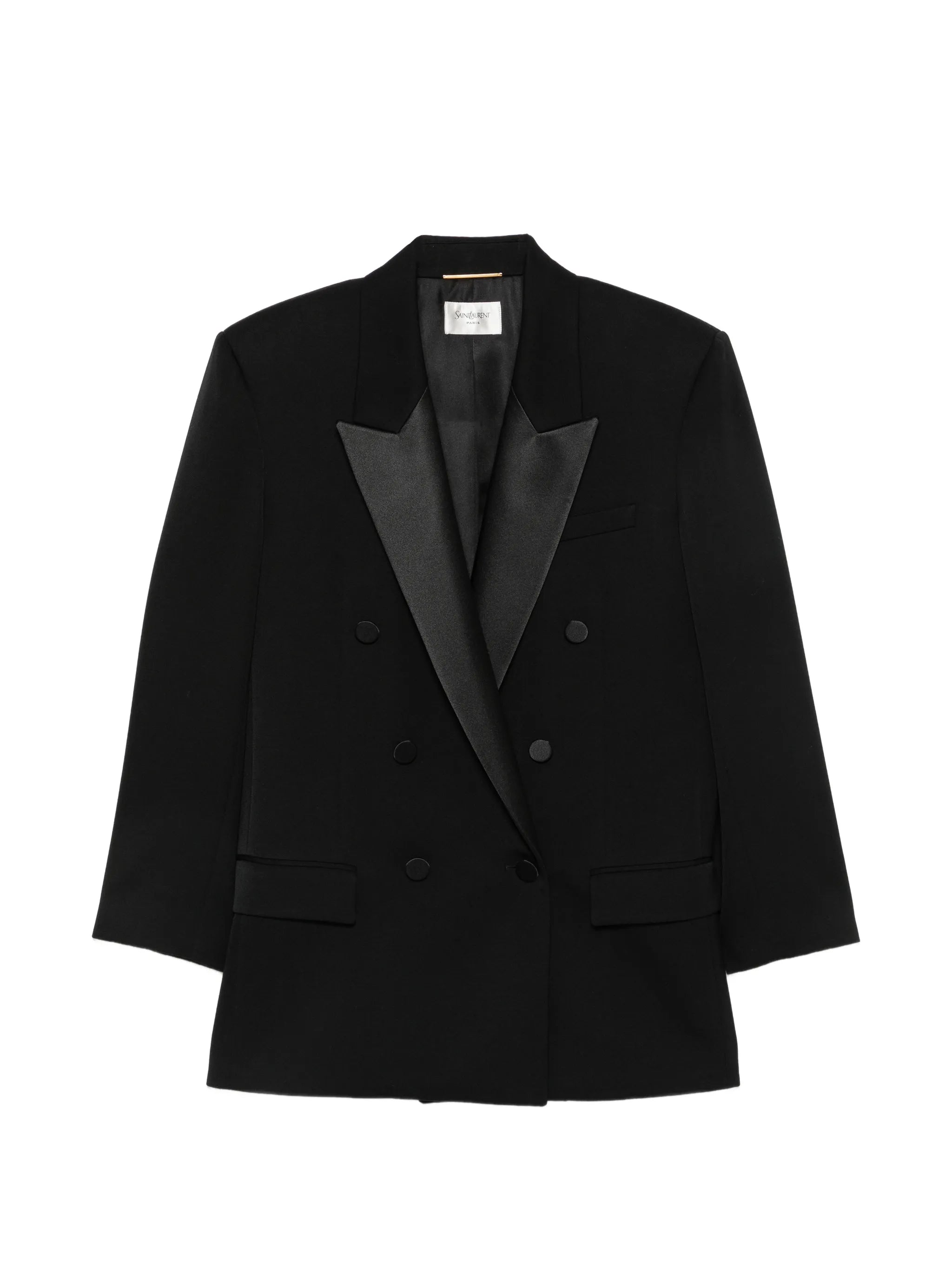 Saint Laurent Saint Laurent Double-breasted Peak-lapels Blazer