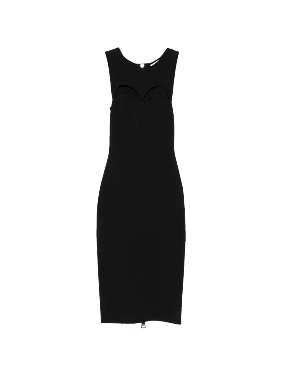 Elisabetta Franchi Elisabetta Franchi Cut-out Rear-zip Dress